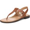 imageVionic Womens Cora FlipFlopTan Brown Leather