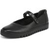 imageVionic Womens Uptown Mary Jane FlatBlack Leather