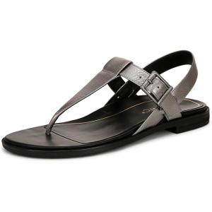 imageVionic Womens Cora FlipFlopPewter Metallic Leather