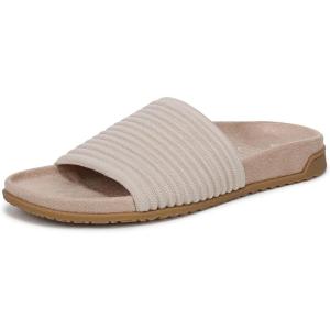 imageVionic Womens Evie Knit Slide SandalCream