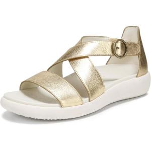 imageVionic Womens Harmony Rx SandalGold Metallic Leather