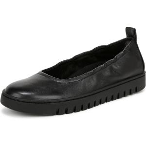 imageVionic Womens Uptown Ballet FlatBlack Leather