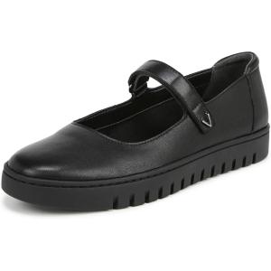 imageVionic Womens Uptown Mary Jane FlatBlack Leather