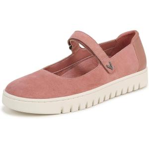 imageVionic Womens Uptown Mary Jane FlatCinder Rose Suede