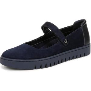 imageVionic Womens Uptown Mary Jane FlatNavy Blazer Suede
