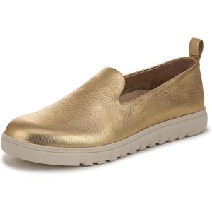 imageVionic Womens Uptown Willa LoaferGold Leather