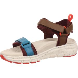 imageVionic Womens Walk Max Wanderer SandalIvoryBrown Multi Leather