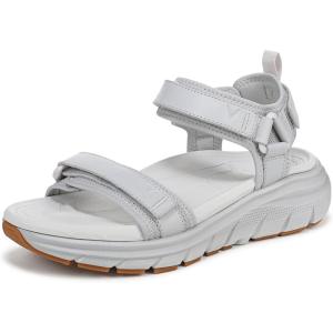 imageVionic Womens Walk Max Wanderer SandalVapor Grey Leather  Mesh