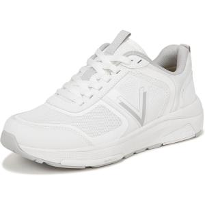 imageVionic Womens Walk Strider 001 Oxfords 385 EU WeitWhite Leather