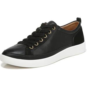 imageVionic Womens Winny SneakerBlack Lthr Nbk