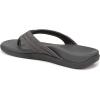 imageVionic Mens Tide II FlipFlopCharcoal Grey