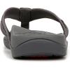 imageVionic Mens Tide II FlipFlopCharcoal Grey
