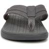 imageVionic Mens Tide II FlipFlopCharcoal Grey