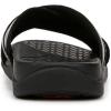 imageVionic Mens Tide Slide SandalBlack Leather