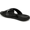 imageVionic Mens Tide Slide SandalBlack Leather
