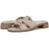 imageVionic Womens Mabel Slide SandalGold Metal Leather