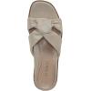 imageVionic Womens Mabel Slide SandalGold Metal Leather