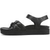 imageVionic Womens Rosa Strappy SandalsBlack Leather