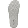 imageVionic Womens Tide II Toe Post Sandal  Supportive Ladies Flip Flops That Include ThreeZone Comfort with Orthotic Insole Arch SupportGrey Leather