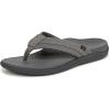 imageVionic Mens Tide II FlipFlopCharcoal Grey