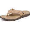 imageVionic Mens Tide II FlipFlopSand Beige