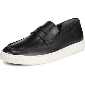 imageVionic Mens Thompson LoaferBlack Veg Leather