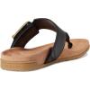 imageVionic Emma Thong SandalsBlack Leather