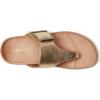 imageVionic Emma Thong SandalsGold Leather