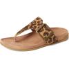 imageVionic Emma Thong SandalsLeopard Suede