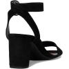 imageVionic Womens Zinfandel Heeled SandalBlack Waxed Suede