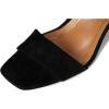 imageVionic Womens Zinfandel Heeled SandalBlack Waxed Suede