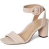 imageVionic Womens Zinfandel Heeled SandalCameo Rose Waxed Suede