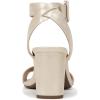 imageVionic Womens Zinfandel Heeled SandalGold Metallic Leather