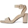 imageVionic Womens Zinfandel Heeled SandalLucid Beige Waxed Suede