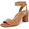 imageVionic Womens Zinfandel Heeled SandalCamel Suede