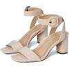 Cameo Rose Waxed Suede