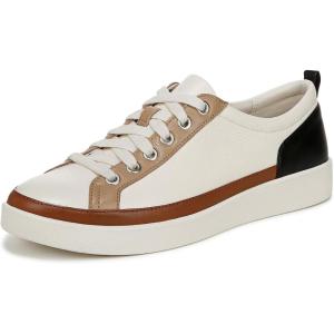 imageVionic Womens Winny SneakerIvoryBlack Leather