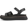 imageVionic Womens Solana Slingback SandalsBlack Leather