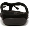 imageVionic Bella Thong Sandals Black Patent 8 W