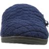 imageVionic Womens Adilyn Mule SlipperComfortable Spa House SlippersNavy Quil Textile