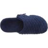 imageVionic Womens Adilyn Mule SlipperComfortable Spa House SlippersNavy Quil Textile