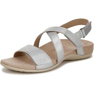 imageVionic Raya Slingback SandalsSilver Leather