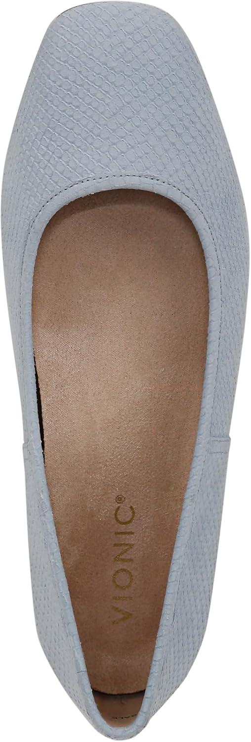 imageVionic Womens Orinda 2 Ballet FlatBlue Mist Nubuck