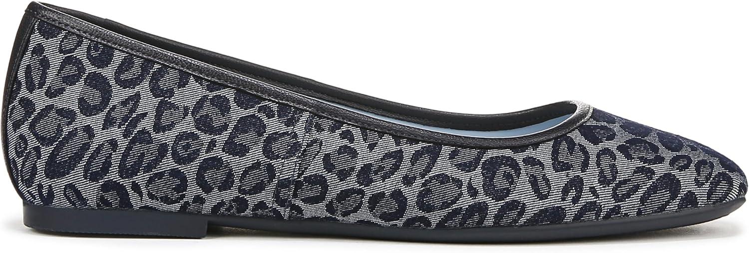 imageVionic Womens Orinda 2 Ballet FlatLeopard Pattern Denim