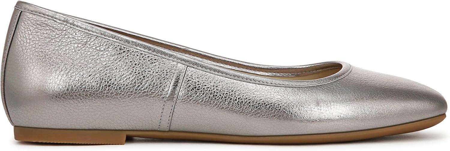 imageVionic Womens Orinda 2 Ballet FlatPewter Leather