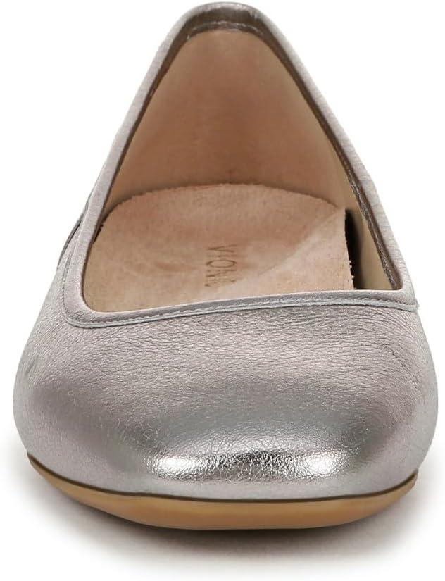 imageVionic Womens Orinda 2 Ballet FlatPewter Leather