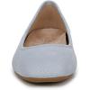imageVionic Womens Orinda 2 Ballet FlatBlue Mist Nubuck