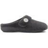 imageVionic Womens Indulge Sadie Mule Slipper Comfortable Spa House SlippersDark Grey
