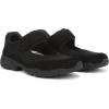 imageVionic Womens Walk Slim Giselle SneakerBlack Leather and Suede