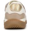 imageVionic Womens Walk Slim Giselle SneakerIvoryGold Leather  Suede